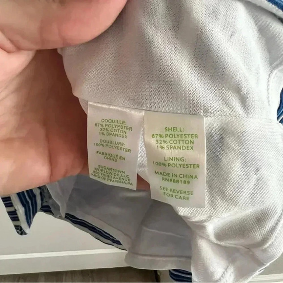 Lilly Pulitzer Bree Striped Fit & Flare Dress – Size XXS - Picture 4 of 6